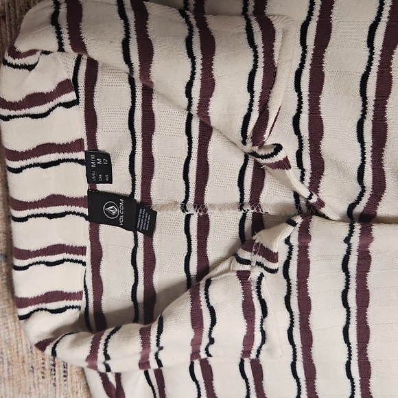 Volcom Women's Coco Ho Striped Romper - Picture 6 of 11